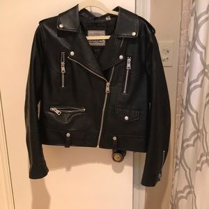 Black Levi Moto jacket